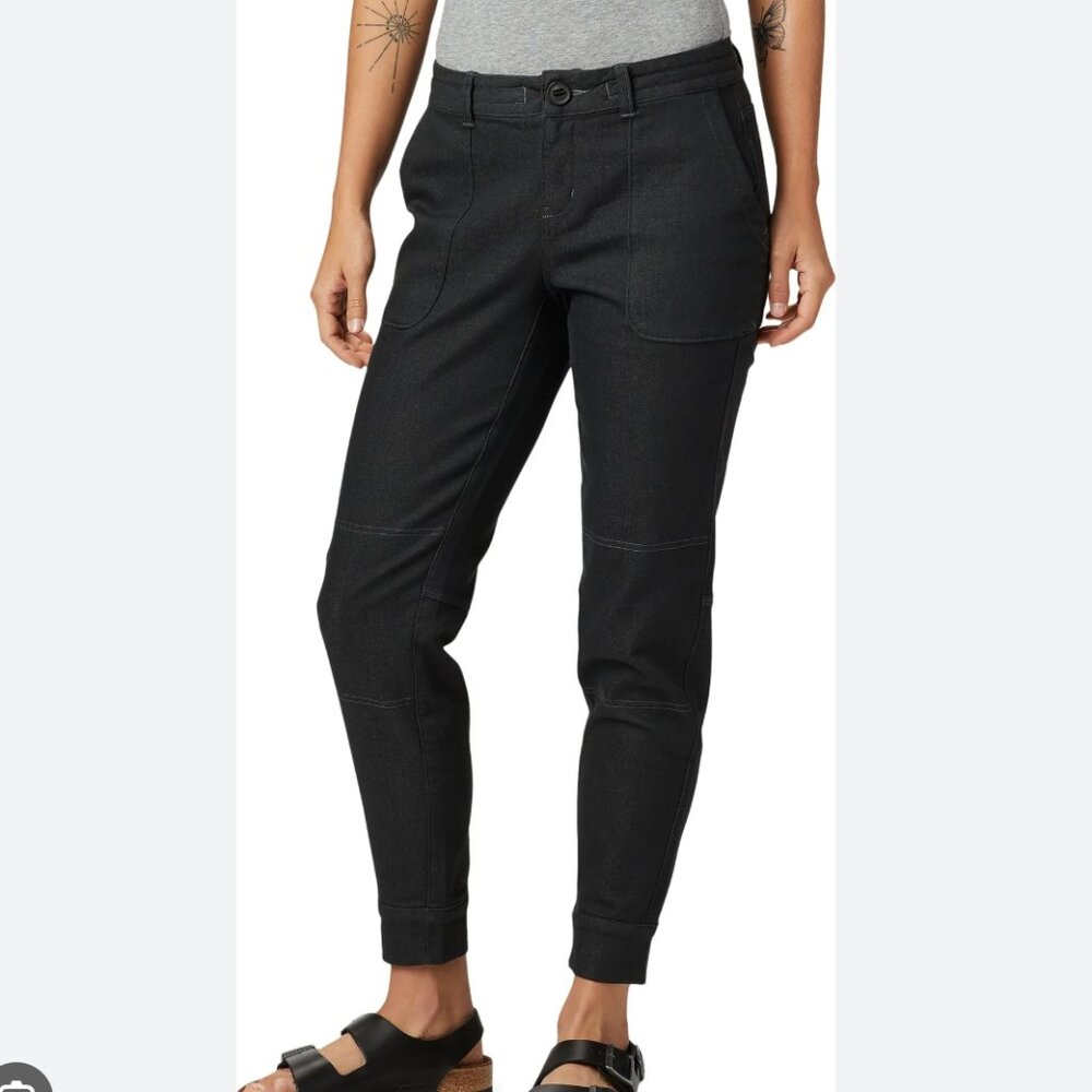 NWT Mountain Hardwear Womens Ayla Knit Utility Joggers Charcoal Gray Size 4